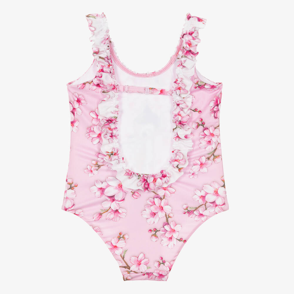 Monnalisa-ملابس سباحة بناتية مزينة بزهور بامبي | Childrensalon Outlet