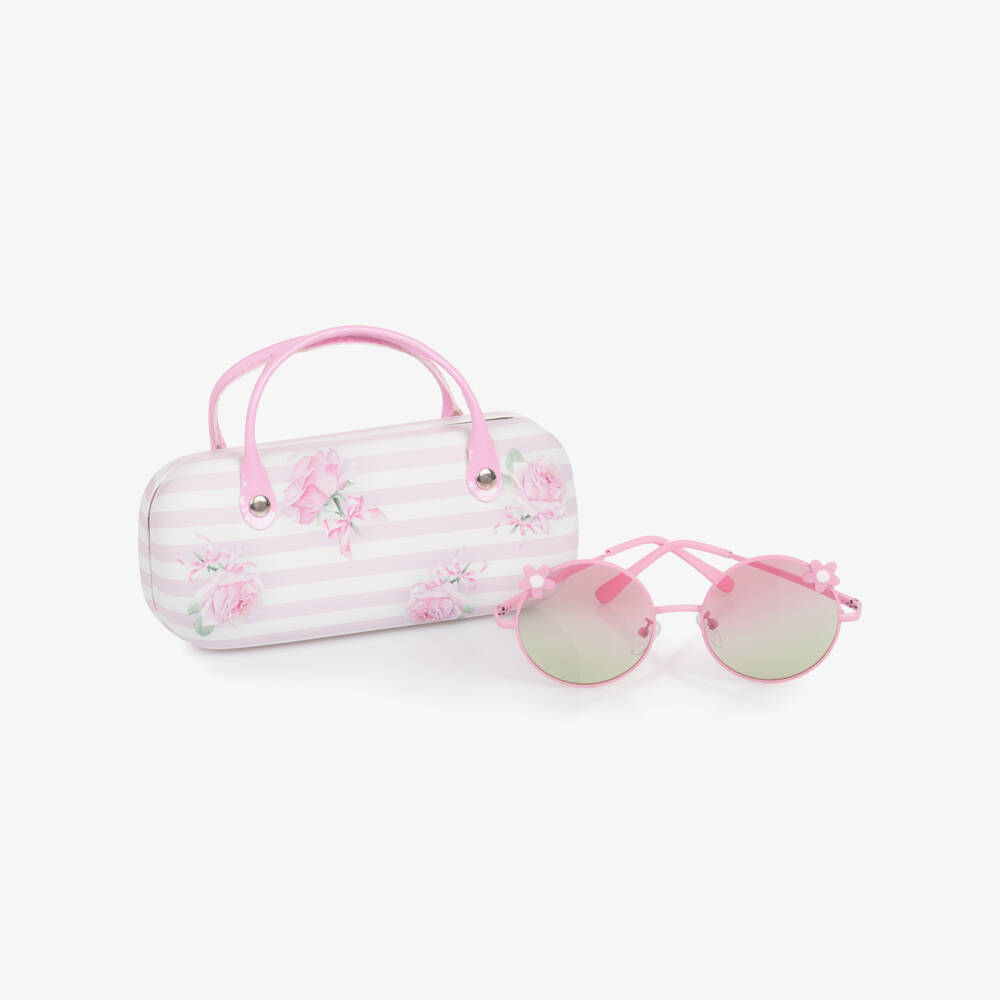Monnalisa-Girls Floral Blossom UV Shades | Childrensalon Outlet