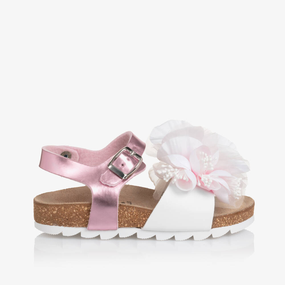 Monnalisa-Girls' Floral Dream Sandal Delight | Childrensalon Outlet