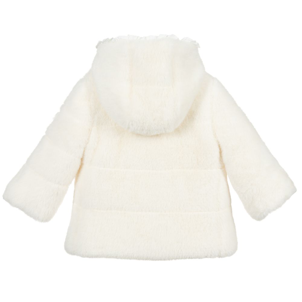 Monnalisa fur coat new arrivals