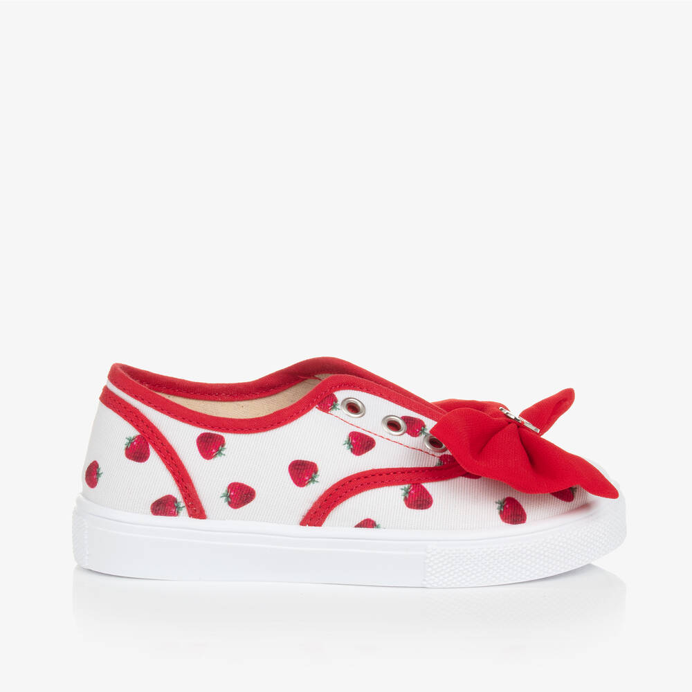 Girls canvas trainers new arrivals