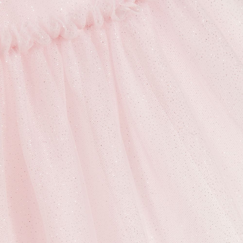 Monnalisa Шик-Girls Long Pink Tulle Skirt | Childrensalon Outlet
