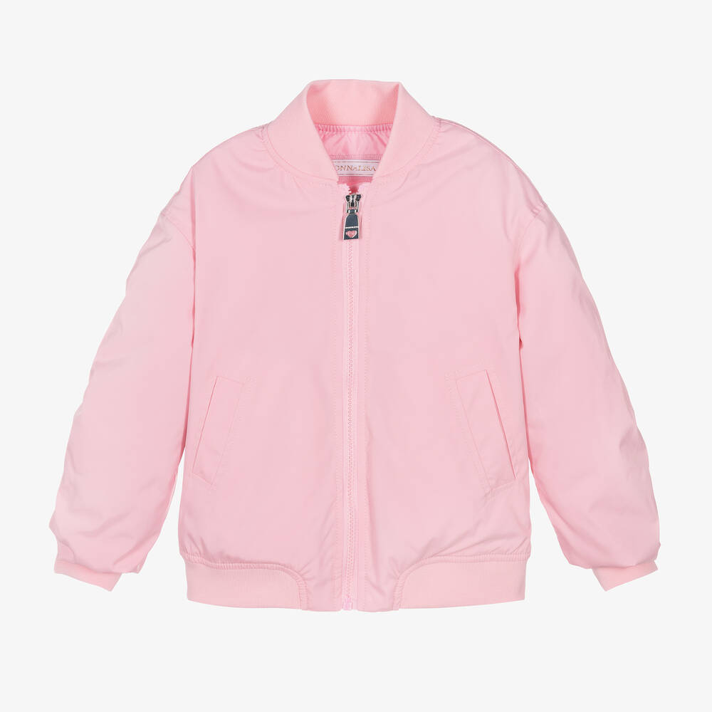 Pink bomber jacket hot sale