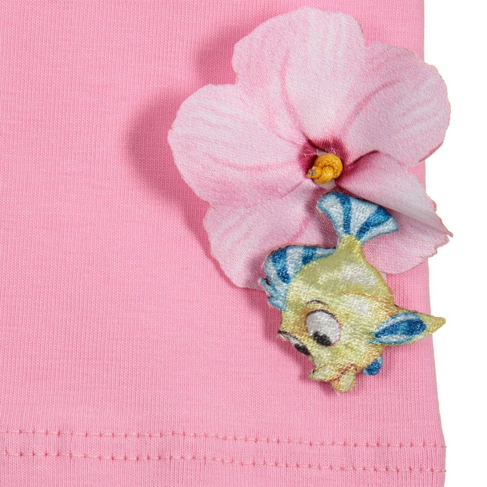 موناليزا Bebé-ليغنغز أطفال بناتي قطن لون زهري | Childrensalon Outlet