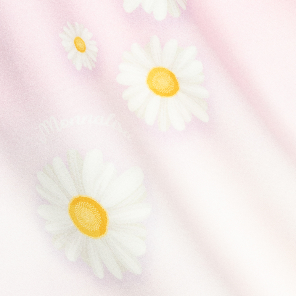 Monnalisa-Girls Pink Crêpe Tweety Dress | Childrensalon Outlet