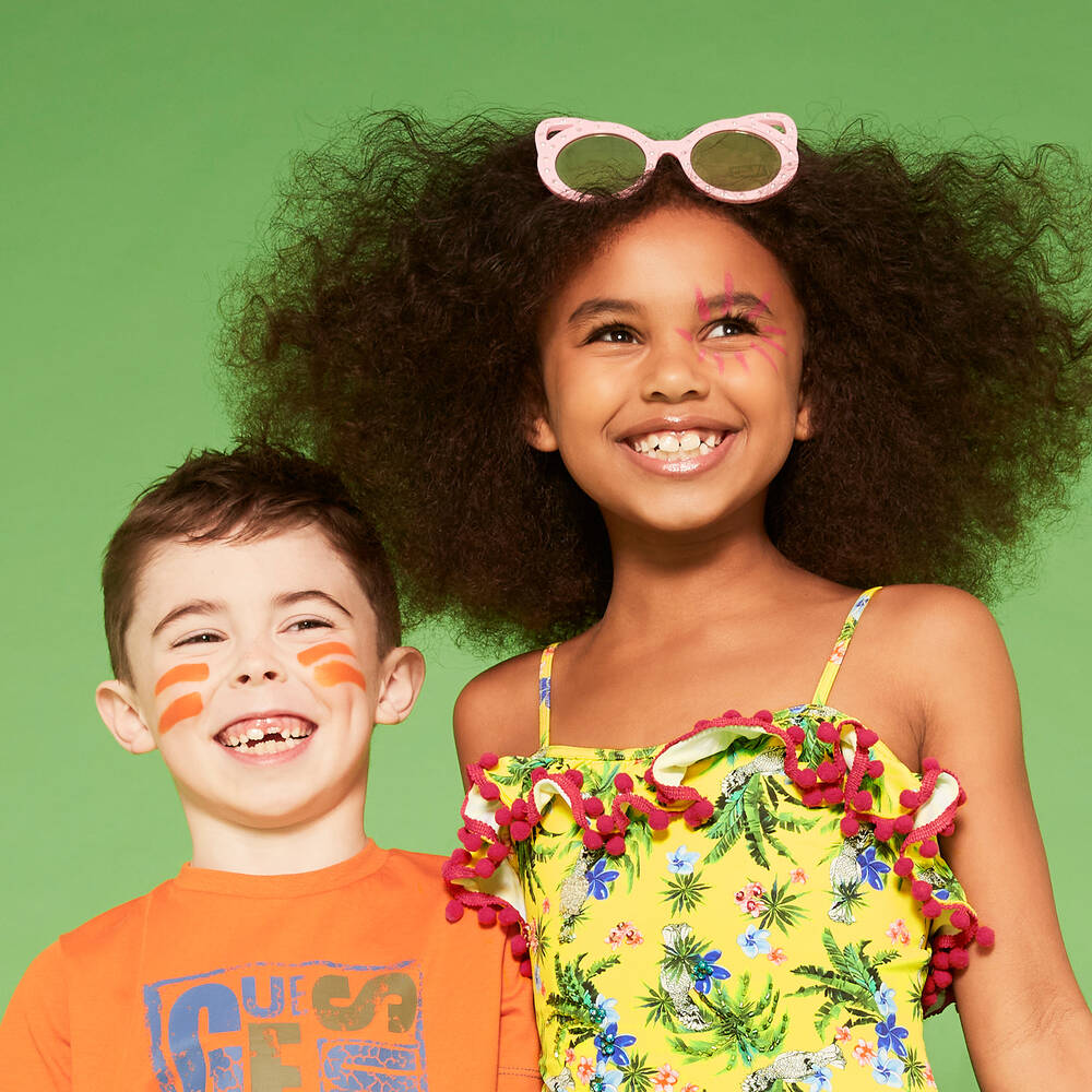 Girls pink sunglasses discount