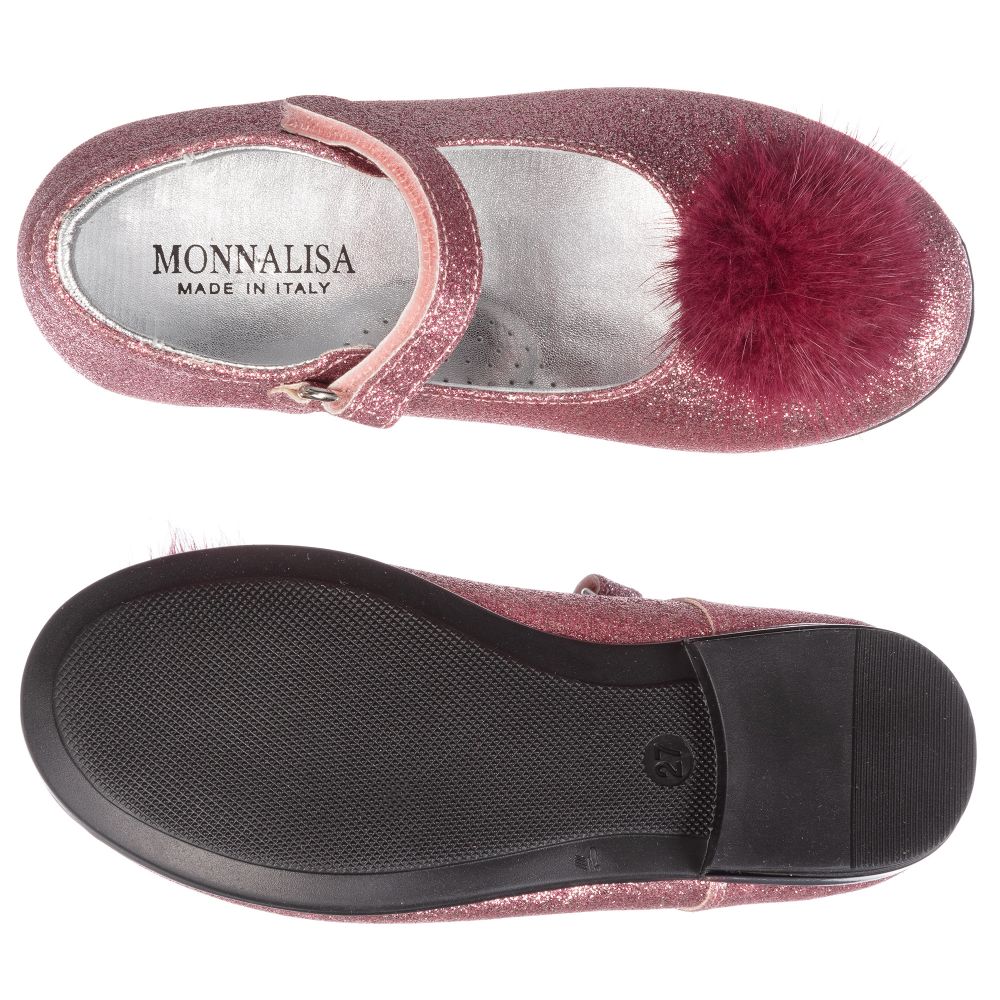 Monnalisa glitter shoes new arrivals