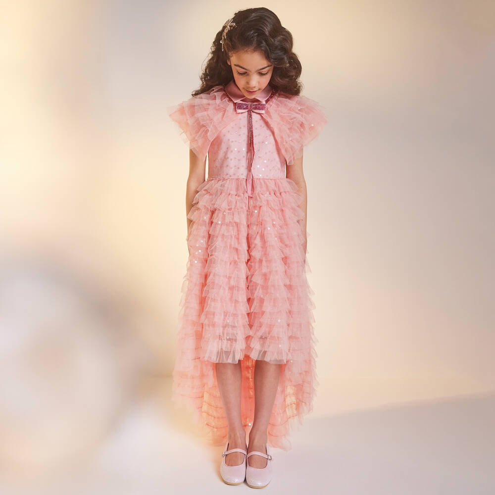 Girls pink dolly shoes 2025
