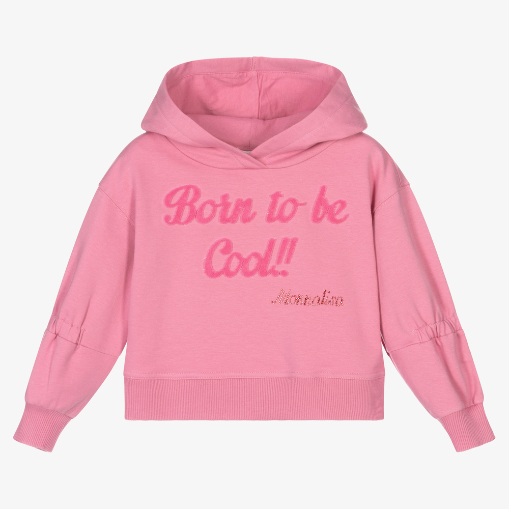 Monnalisa - Sweat à capuche rose Fille | Childrensalon