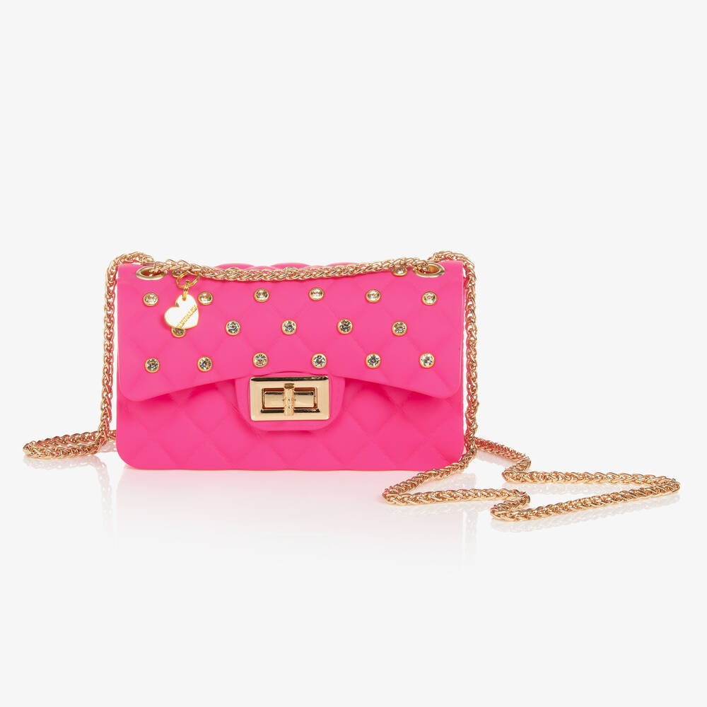 Monnalisa - Розовая стеганая сумочка (17см) | Childrensalon