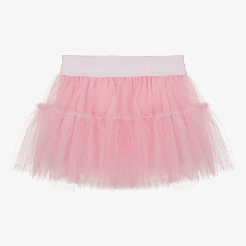 Girls Pink Tulle Tutu Skirt
