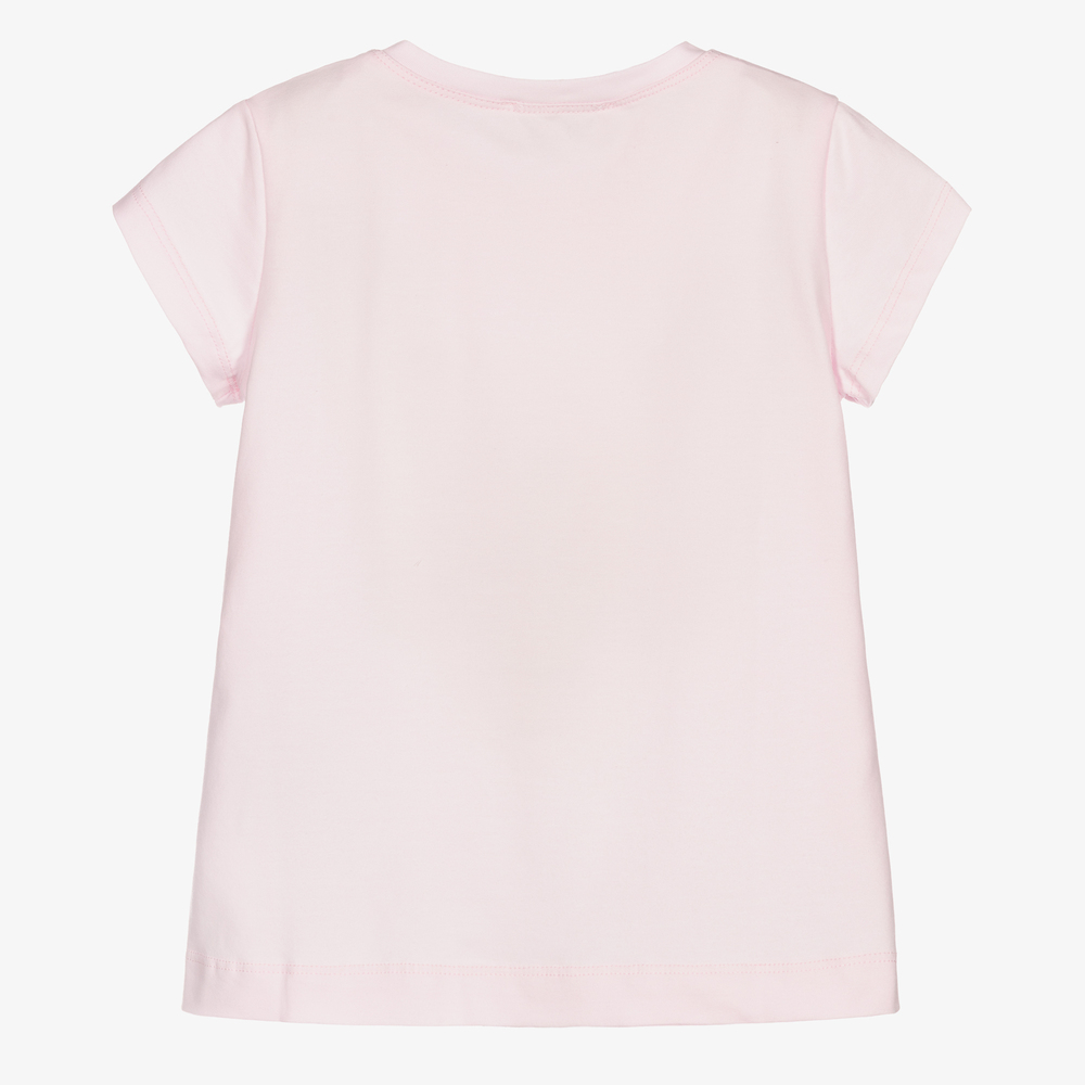 Monnalisa-Girls Pink Tweety T-Shirt | Childrensalon Outlet