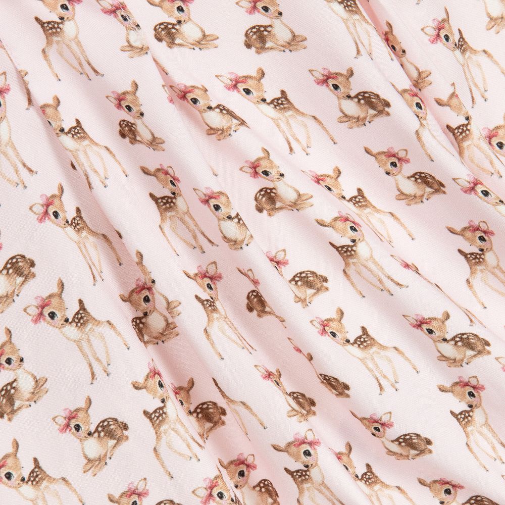 Monnalisa-Girls Pink Viscose Blouse | Childrensalon Outlet