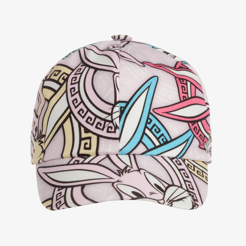 Monnalisa-Фиолетовая бейсболка с Багзом Банни для девочек | Childrensalon Outlet