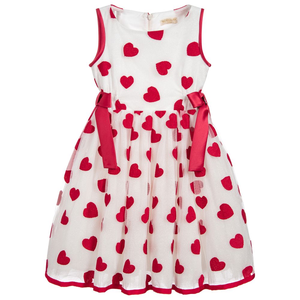 Girls heart top dress