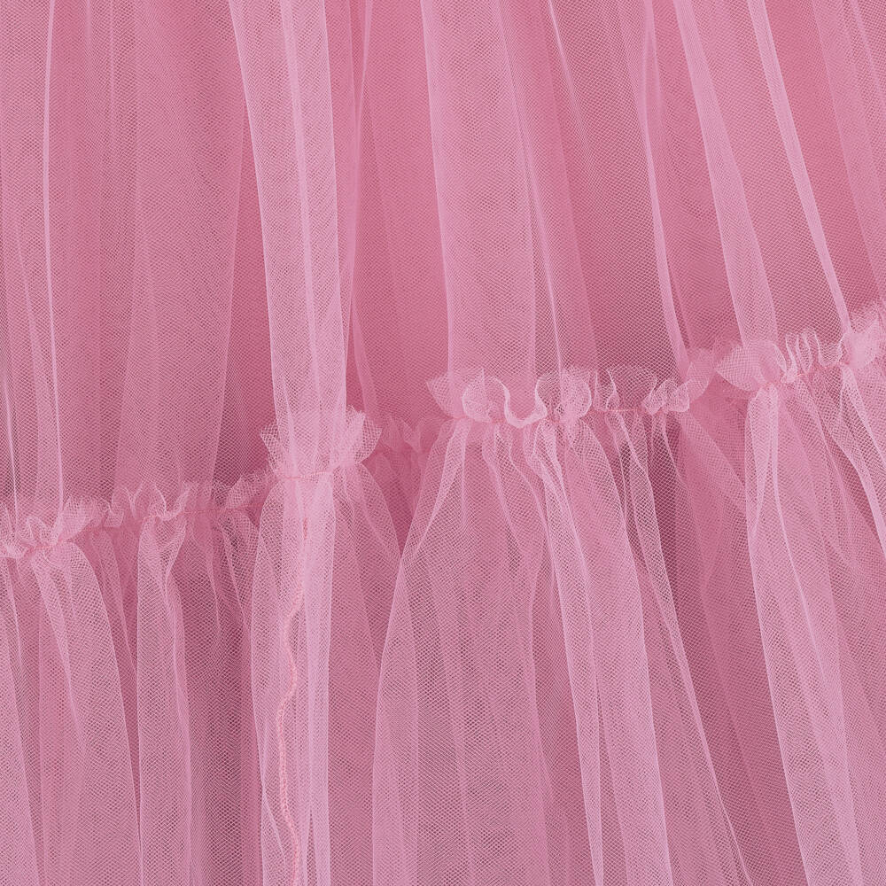 Monnalisa-فستان تول لون زهري | Childrensalon Outlet