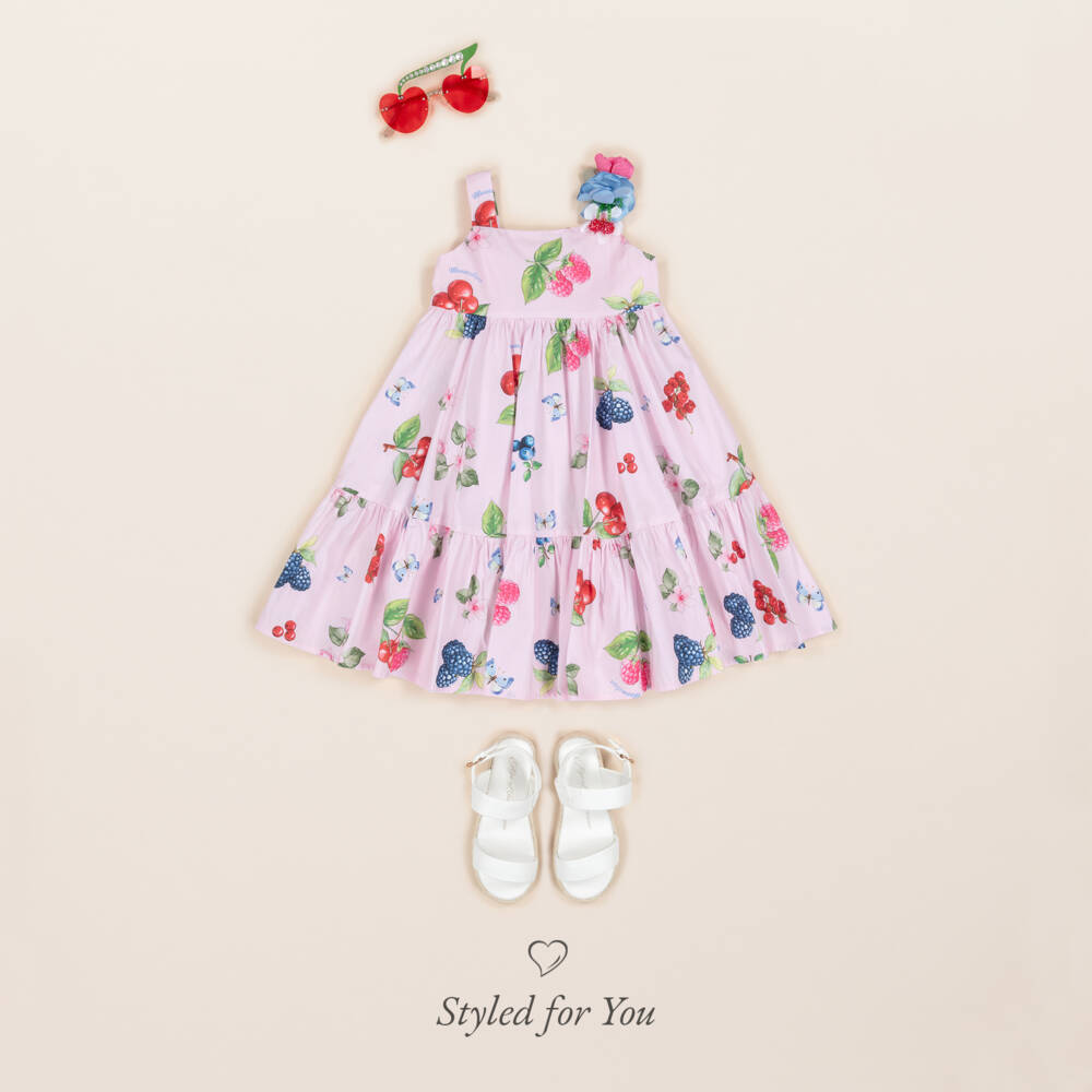 Monnalisa-Girls Ruby Cherry Sunshades UV Shield | Childrensalon Outlet