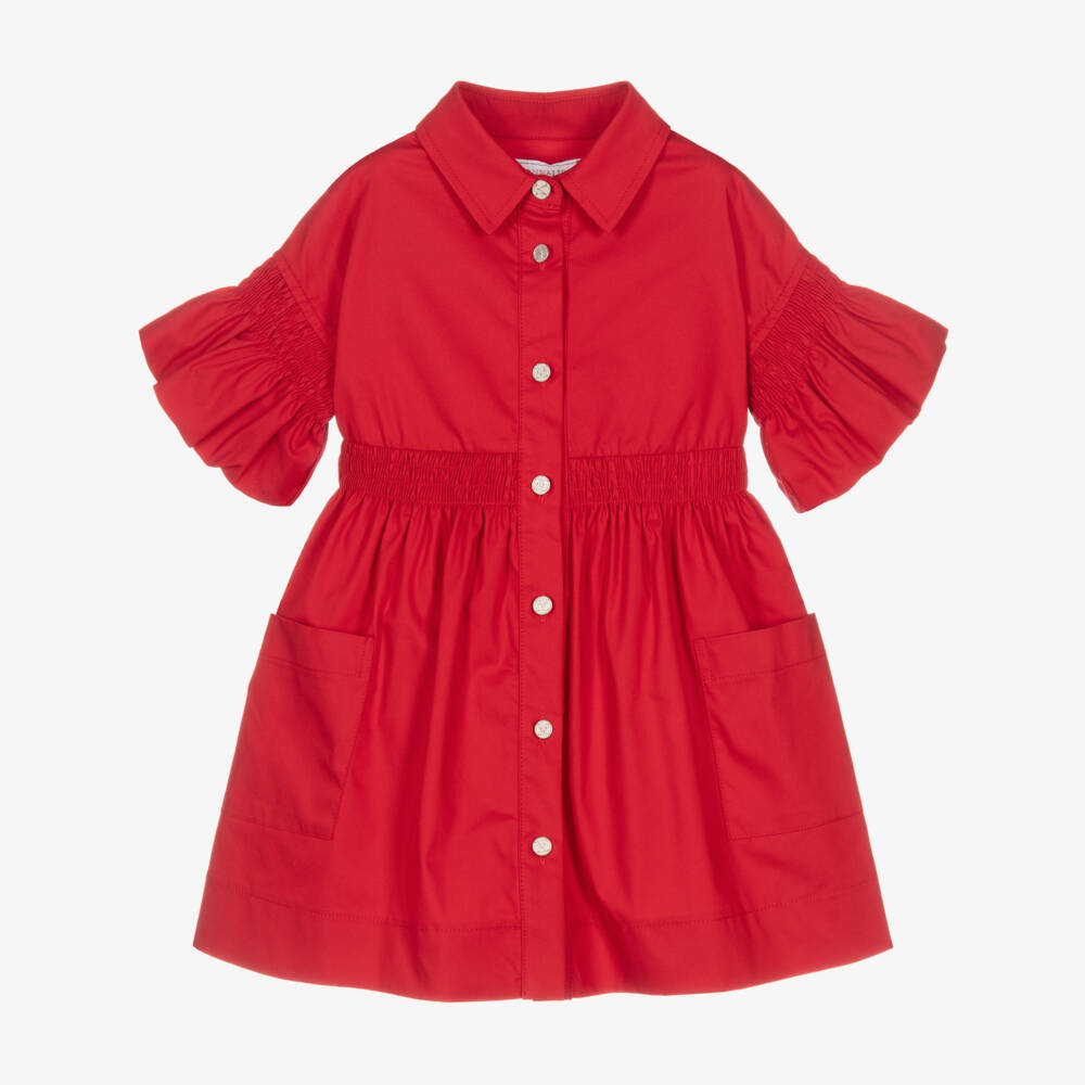 Monnalisa-فستان تويل روبي للبنات | Childrensalon Outlet