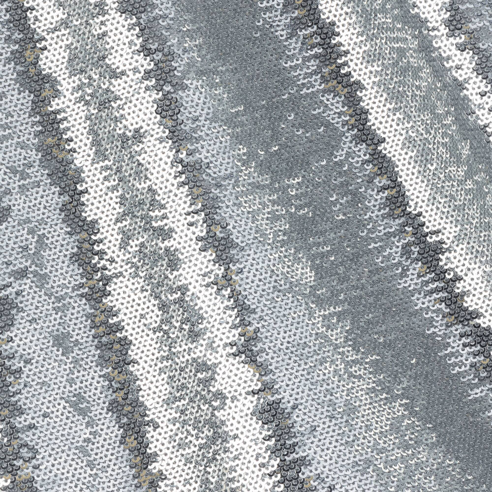 Monnalisa-Girls Shimmering Sequin Tulle Dress | Childrensalon Outlet