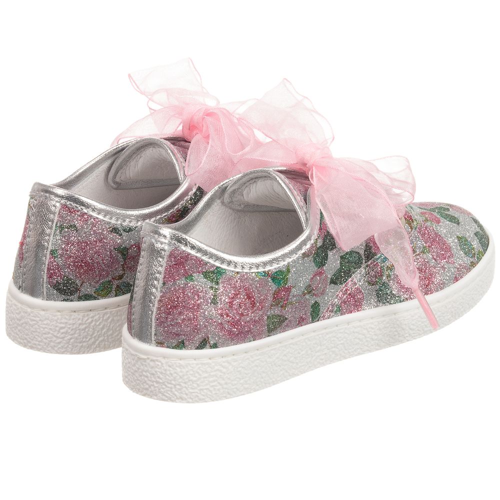 Girls floral trainers Clearance