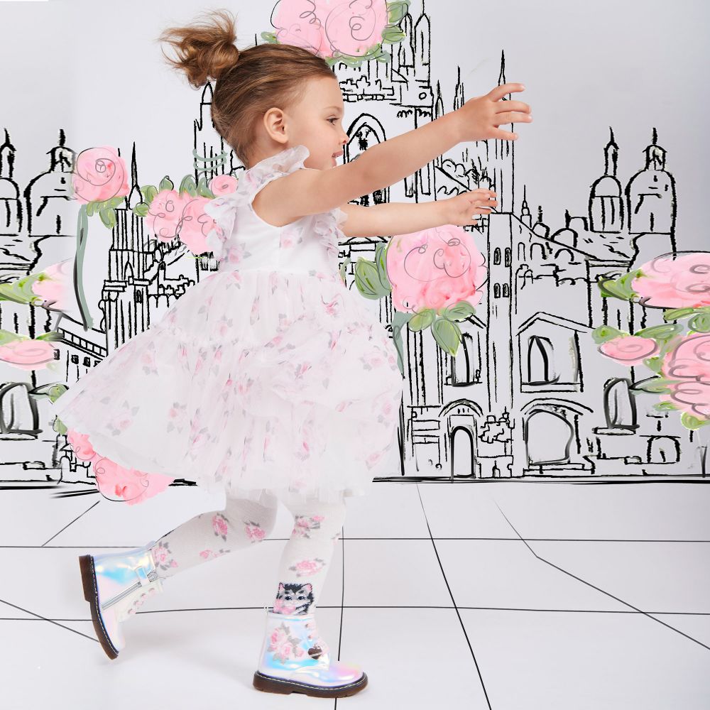 Little girls silver boots online