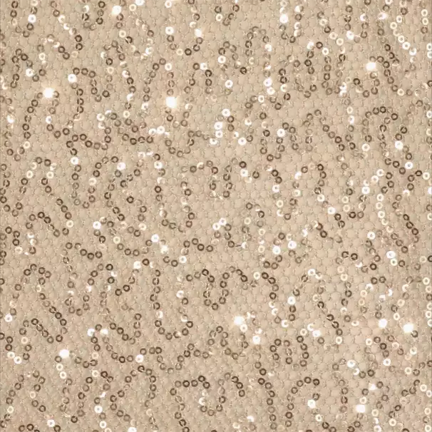 Monnalisa-Girls Sparkling Sequinned Gold Dress Set | Childrensalon Outlet