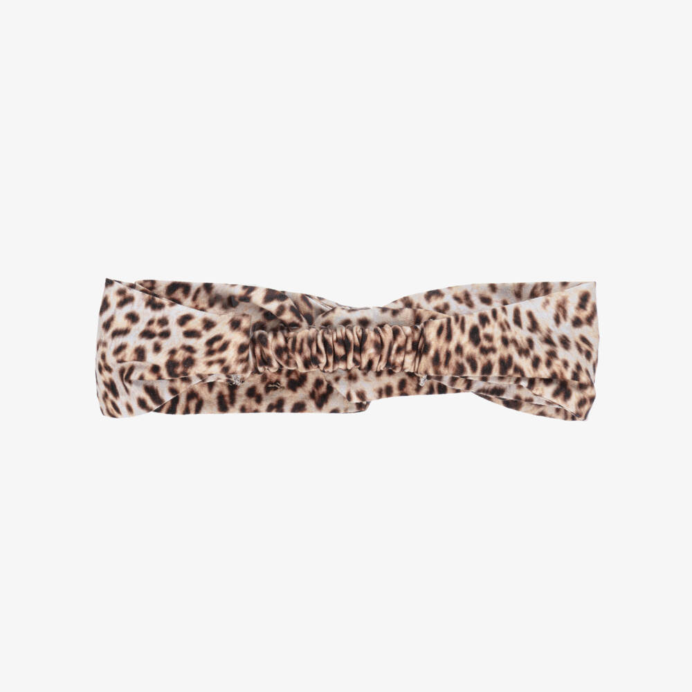 Monnalisa-Girls Taupe Wildcat Hairband | Childrensalon Outlet