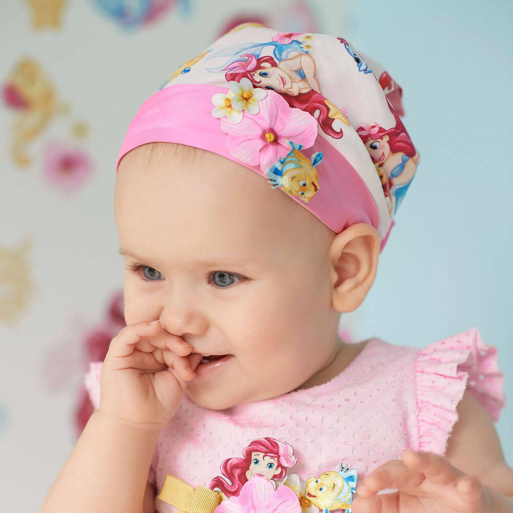 موناليزا Bebé-طوق باندانا أطفال بناتي فيسكوز بطبعة ديزني | Childrensalon Outlet