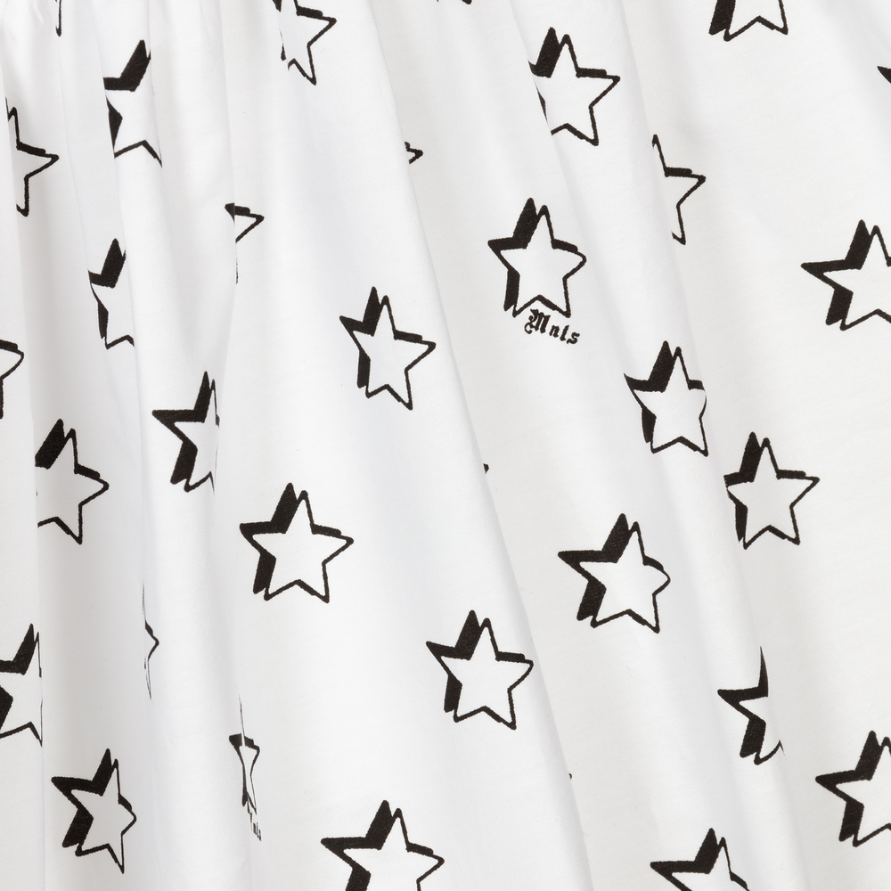 Monnalisa-Girls White Cotton Dress | Childrensalon Outlet