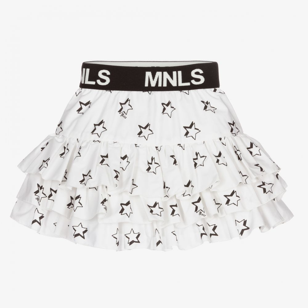 Star skirt black and white discount