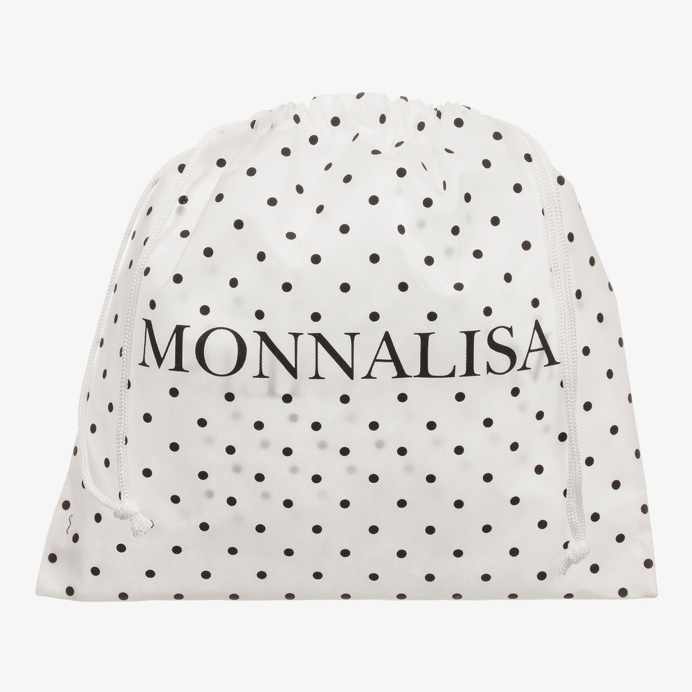 Monnalisa-Girls White Flip-Flops | Childrensalon Outlet