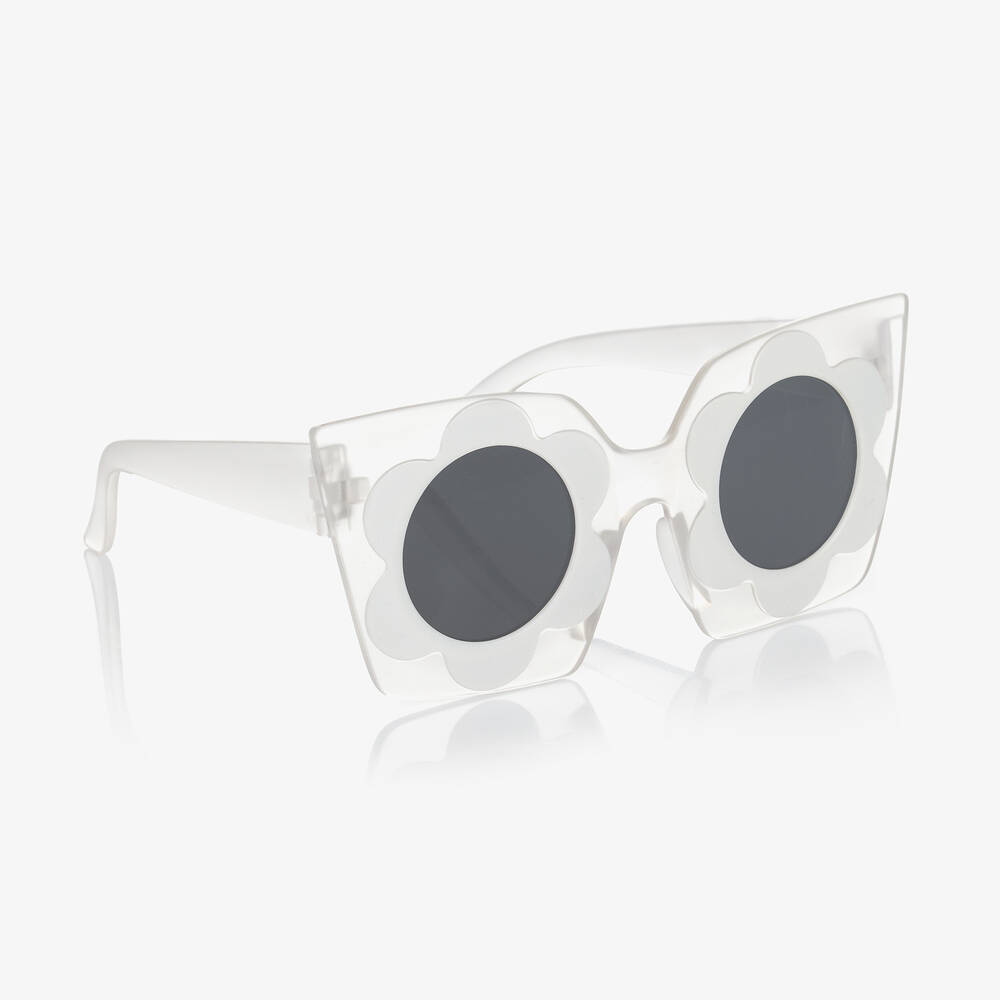 Monnalisa - Solaires fleurs blanches (UV400) | Childrensalon