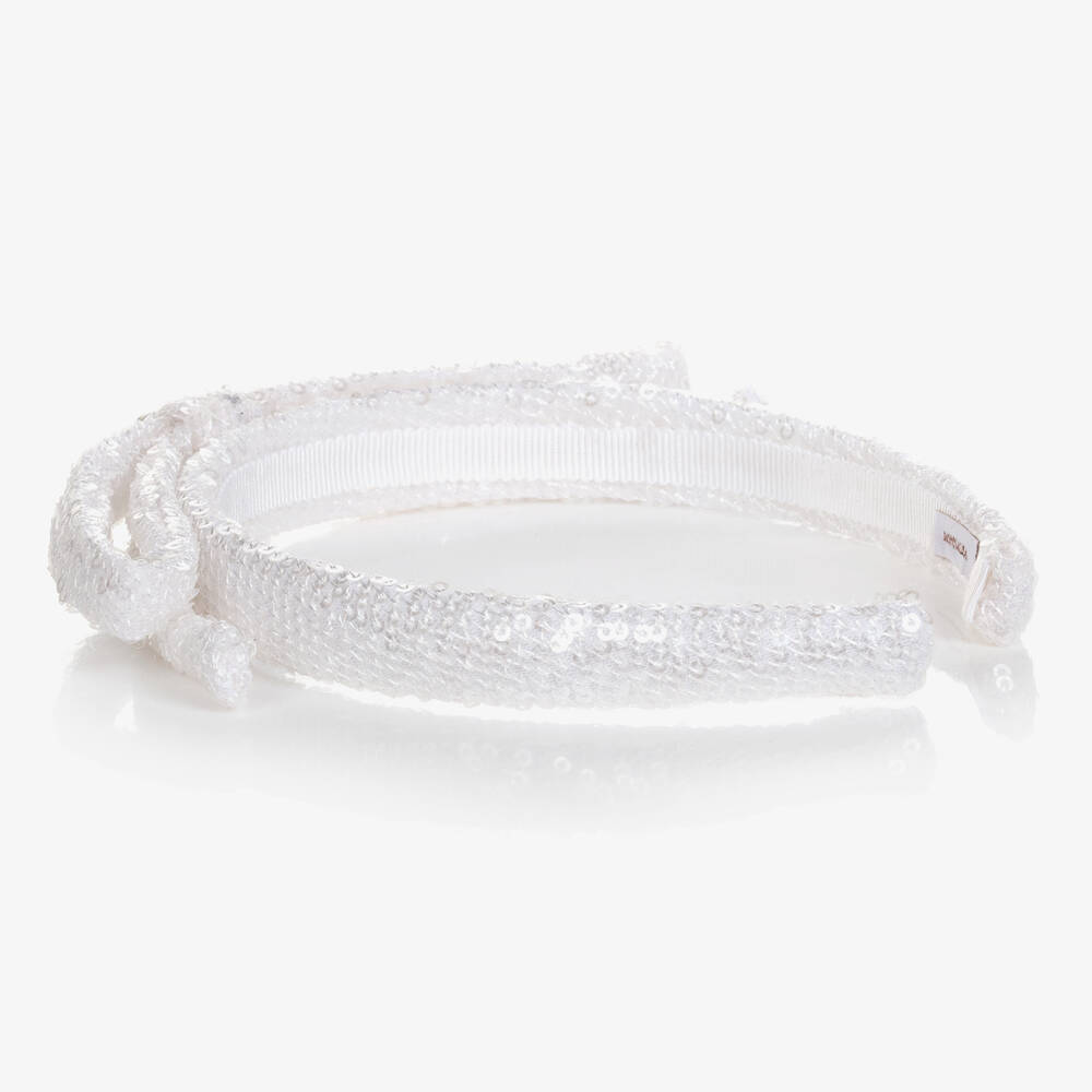 ★GLOWNY★247 ULTIMATE HAIRBAND (WHITE MELANGE)★正規品/人気 247 ULTIMATE HAIRBAND (WHITE) - GLOWNY