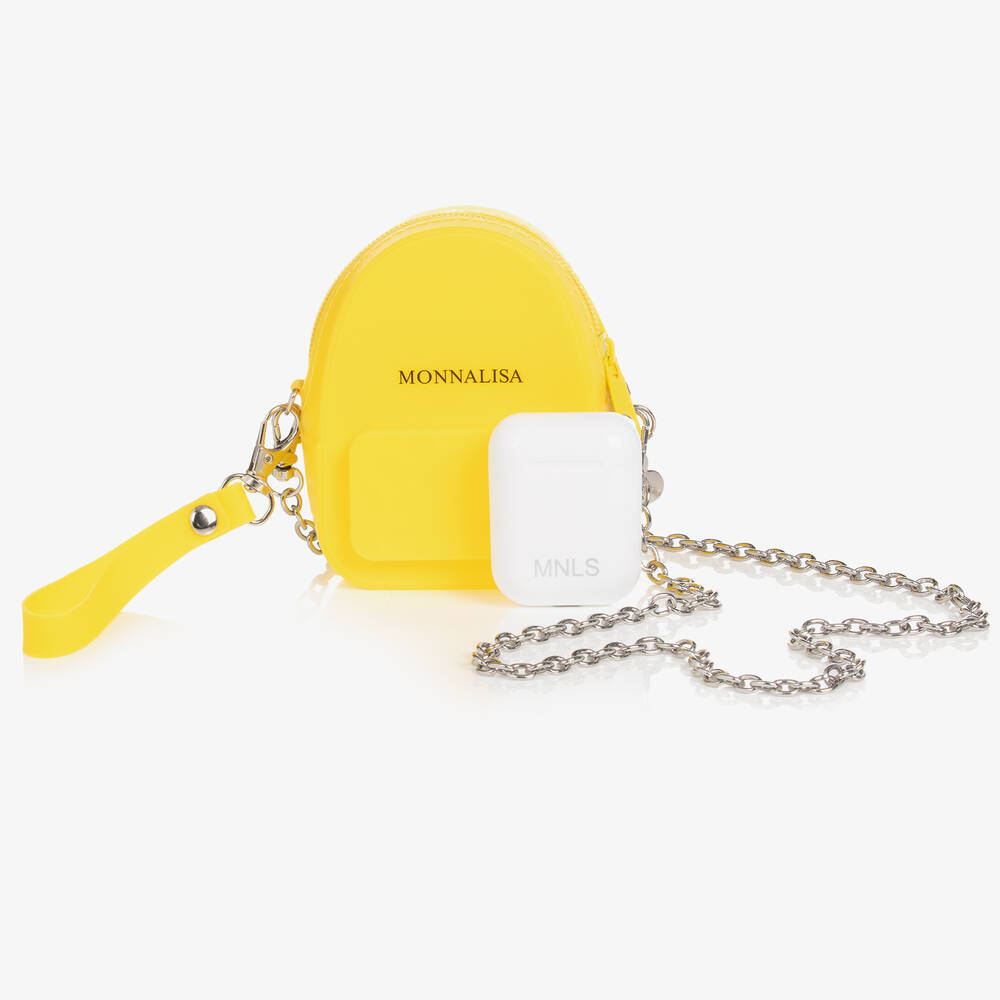 Monnalisa - Girls Wireless Headphones & Mini Carry Bag (10cm) | Childrensalon