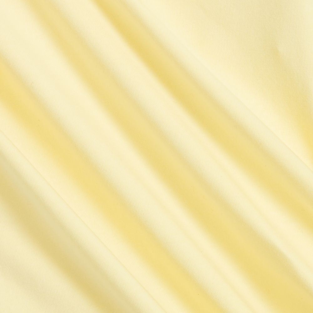 Monnalisa-Girls Yellow Cotton T-Shirt | Childrensalon Outlet