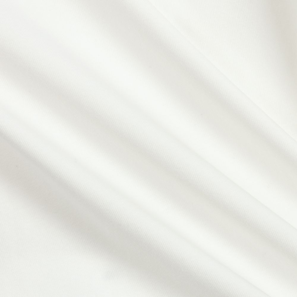 Monnalisa-توب أطفال بناتي قطن جيرسي لون عاجي | Childrensalon Outlet