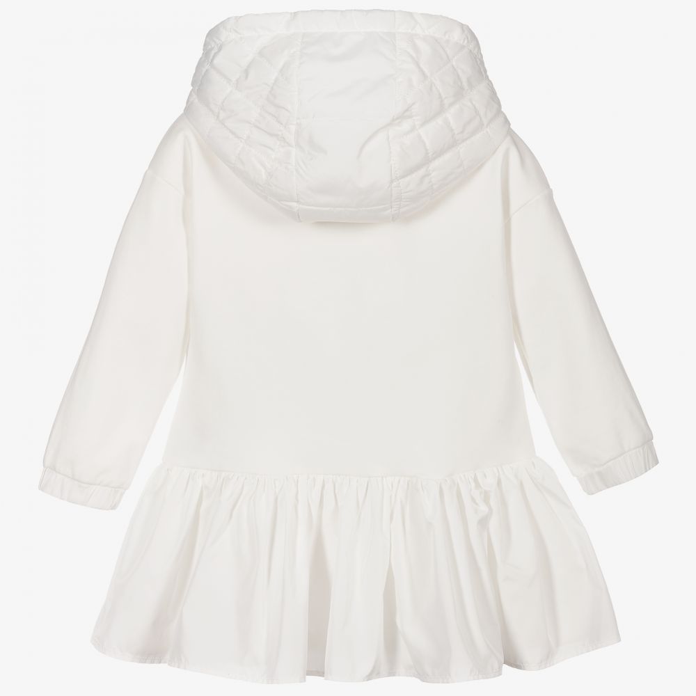 Monnalisa-Ivory Disney Hooded Dress | Childrensalon Outlet