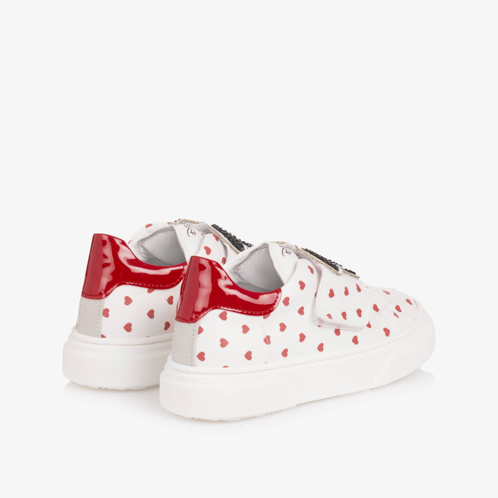 Monnalisa-Ivory Disney Trainers | Childrensalon Outlet