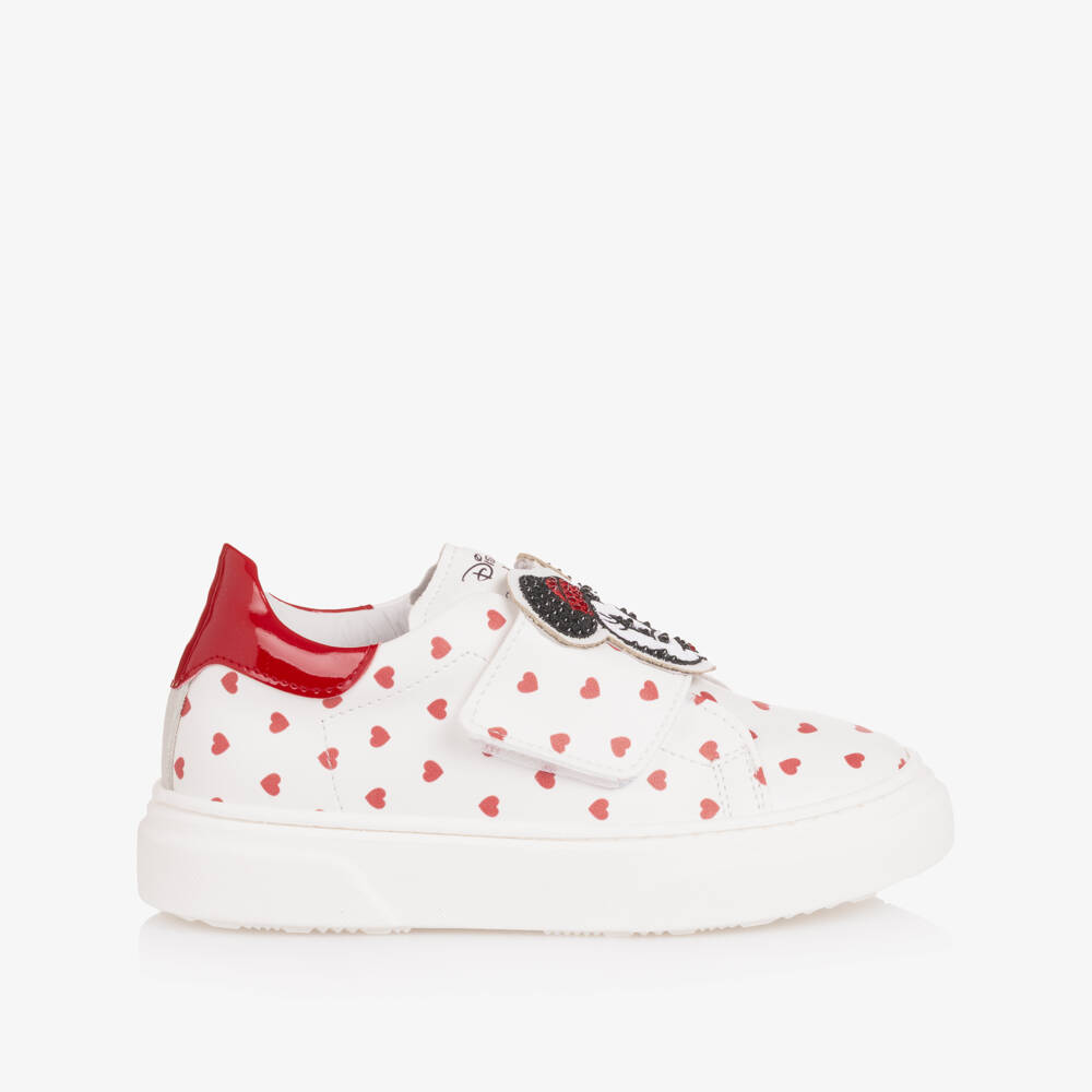 Monnalisa-Ivory Disney Trainers | Childrensalon Outlet