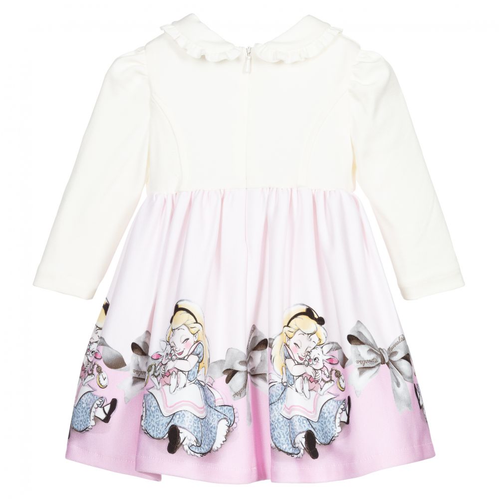 Monnalisa alice shop in wonderland dress