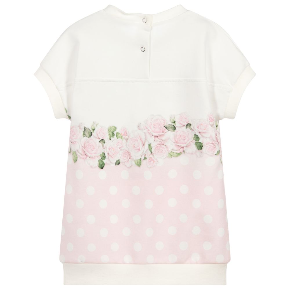 Monnalisa-Pink Disney Dumbo Dress | Childrensalon Outlet