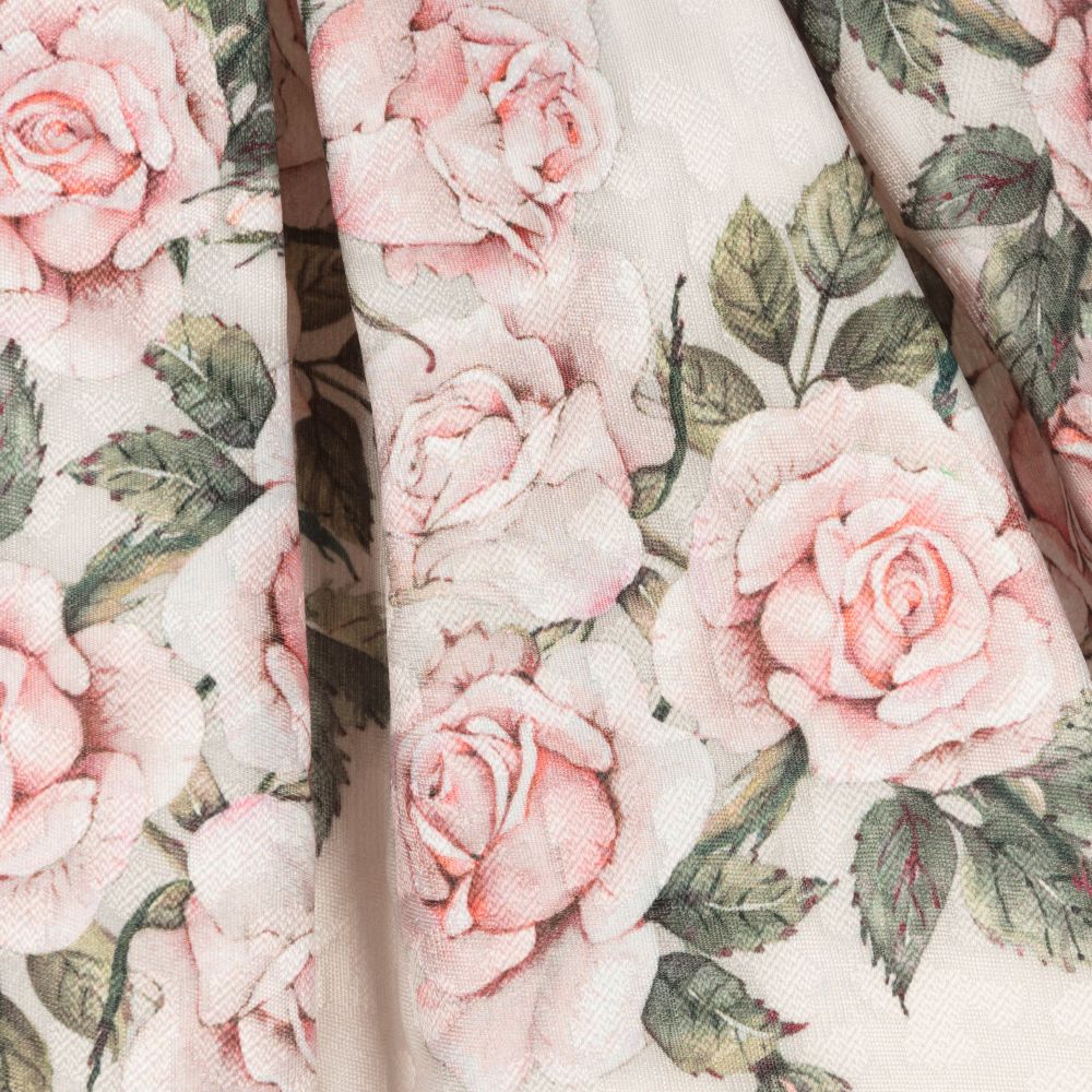 Pink jacquard skirt best sale