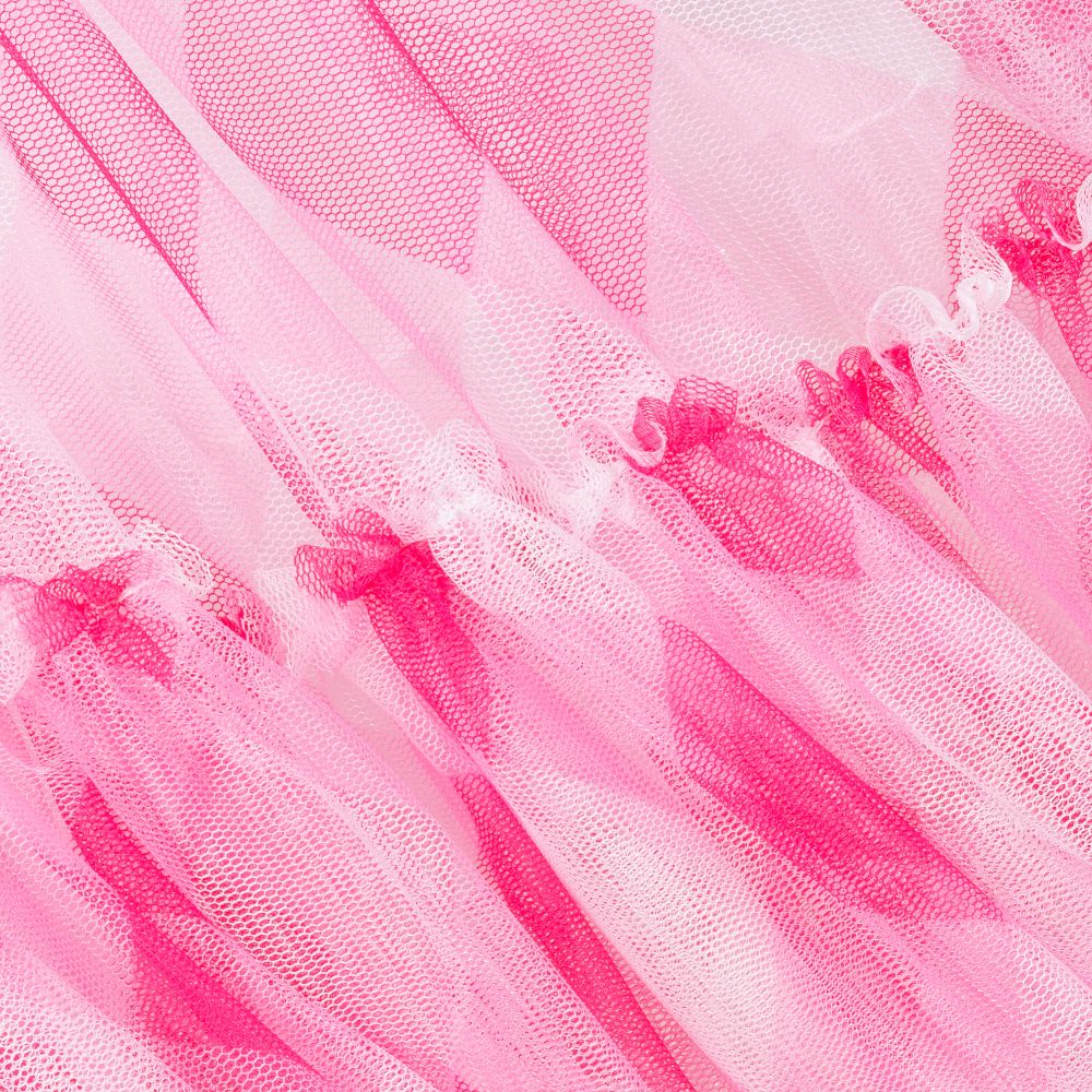 Monnalisa-Pink Tulle Skirt | Childrensalon Outlet