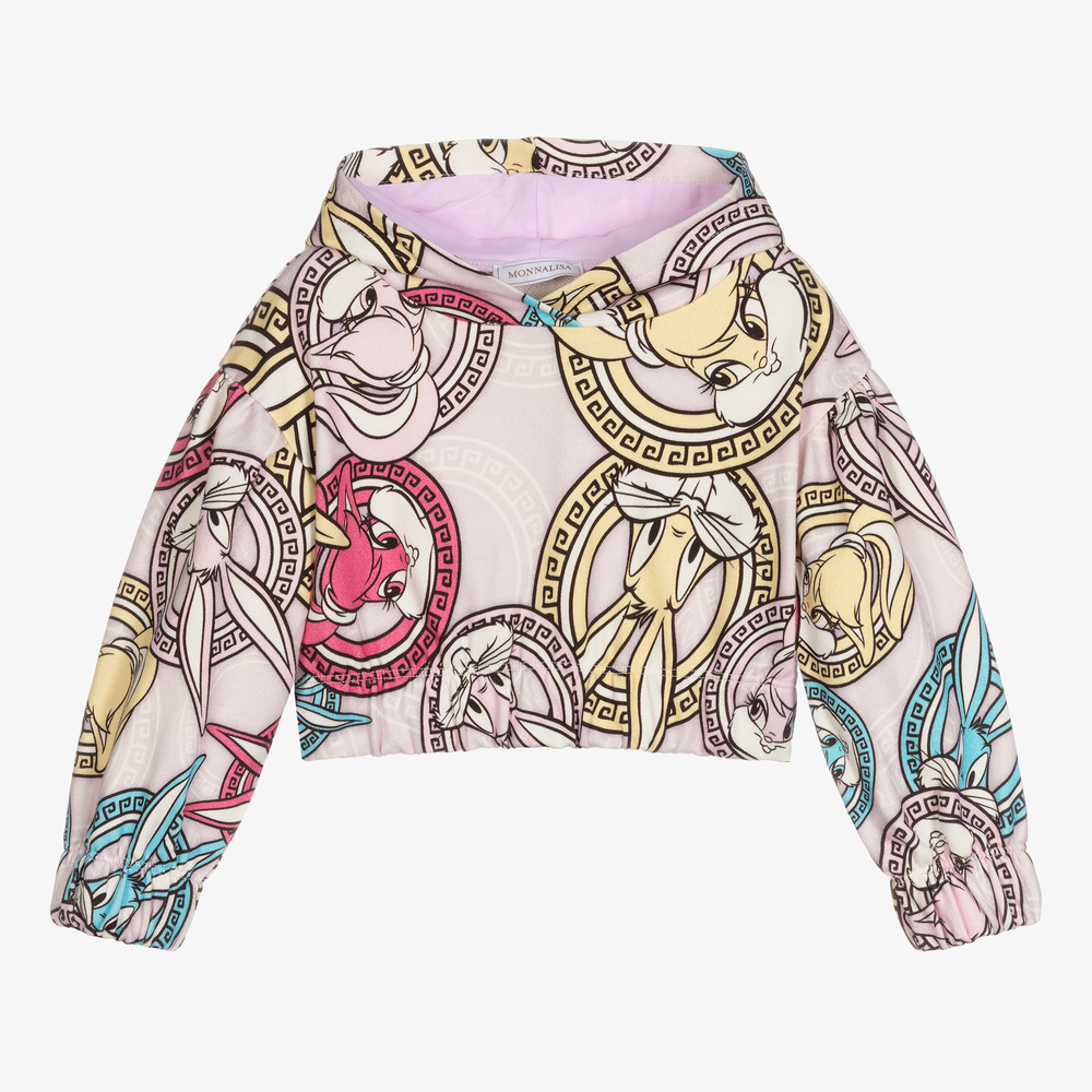 Monnalisa - Purple Bugs Bunny & Lola Top | Childrensalon