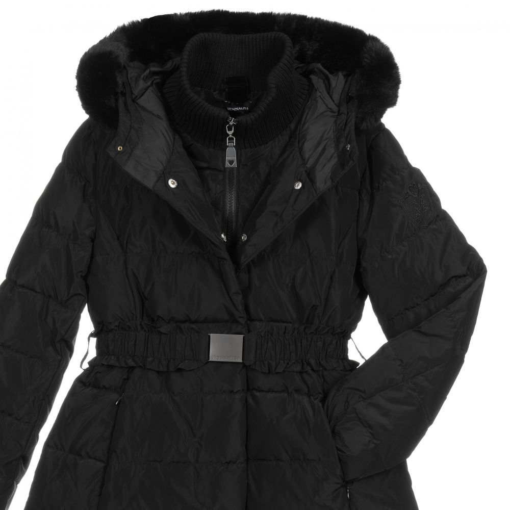 Black coat for teenage girl deals