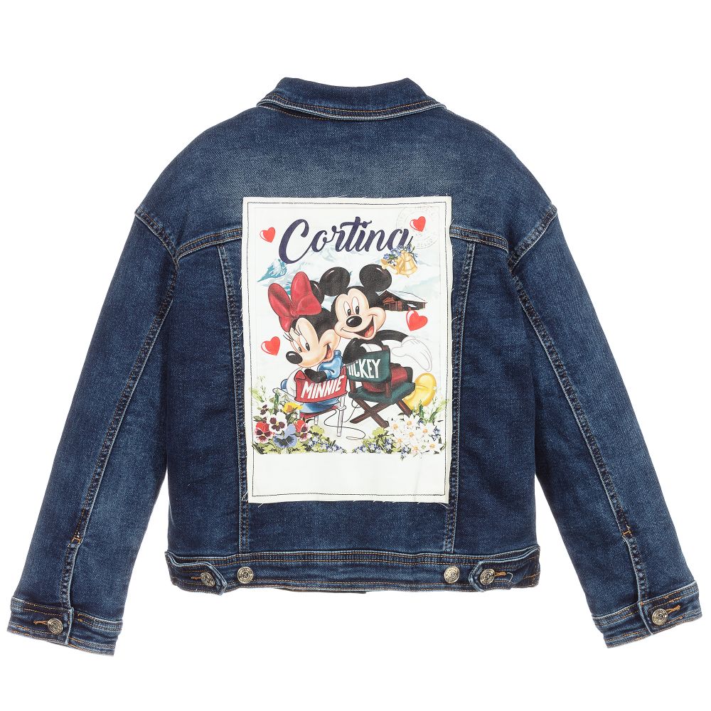 Mickey mouse shop jeans jacket