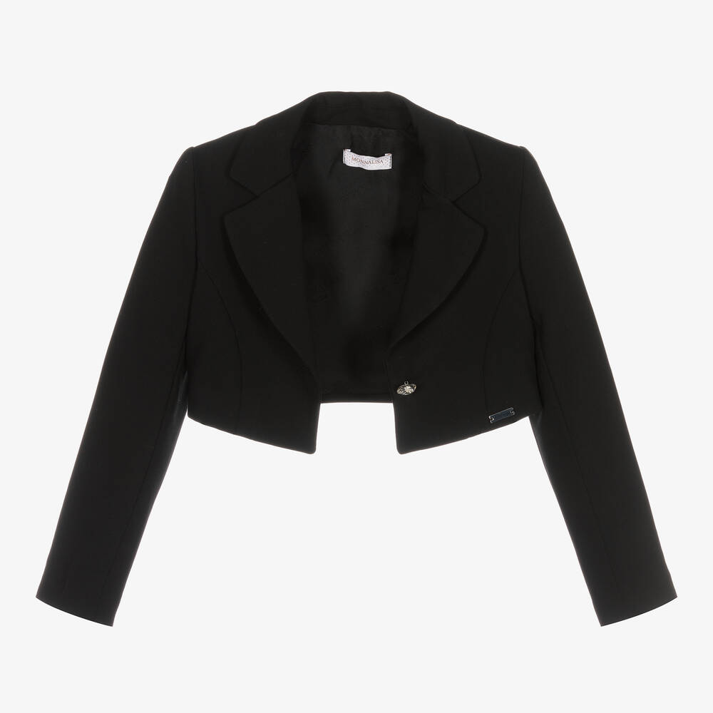 Blazer noir court 2025
