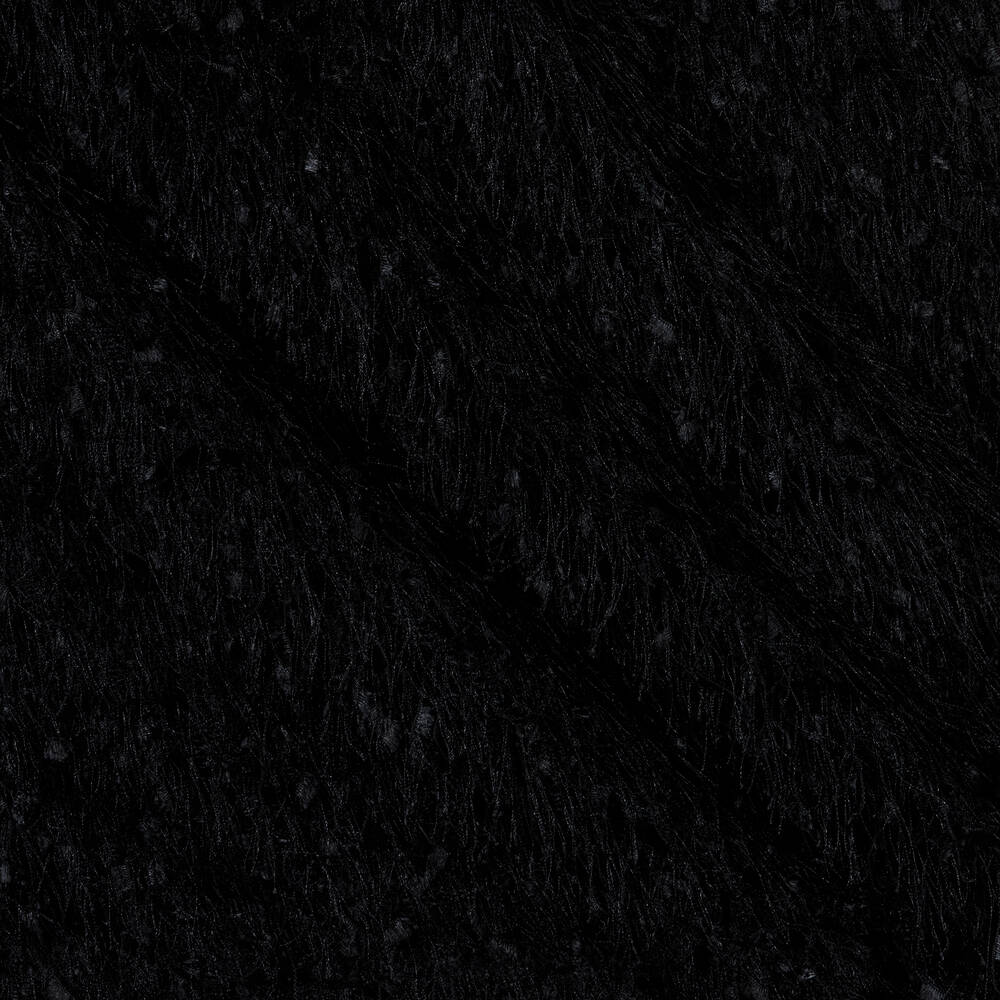 Monnalisa-Черное платье с бахромой | Childrensalon Outlet