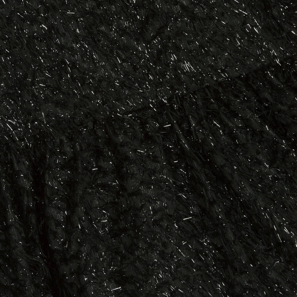 Monnalisa Chic-فستان لوريكس لون أسود تينز بناتي | Childrensalon Outlet