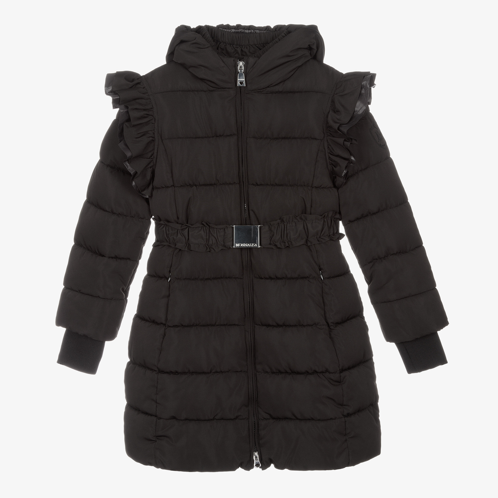 Black coat for teenage girl discount
